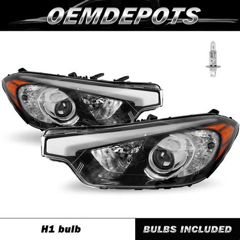 For Kia Forte Koup Halogen W O Led L R Pairs Headlights