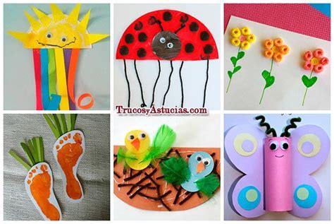 15 Manualidades De Primavera Para Niños Con Instrucciones Trucos Y