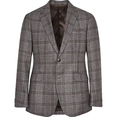 Hackett Play Check Blazer Grey Dressinn