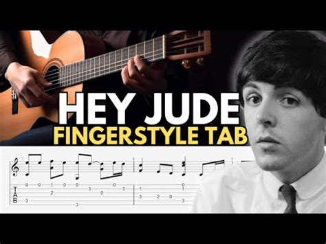 Hey Jude Fingerstyle Tab The Beatles Youtube