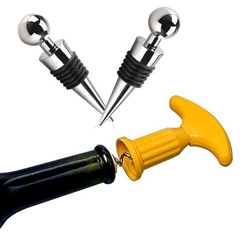 User Friendly Manual Bottle Openers And Wine Stoppers Best Corkscrew