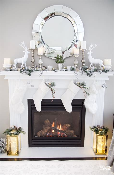 Fireplace Mantel Decorating Ideas For Christmas – I Am Chris