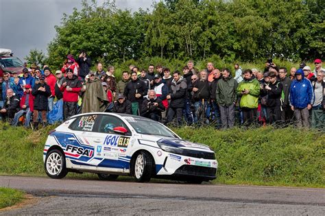 Adac Opel Electric Rally Cup Emozionante Battaglia Al Rallye Vosges