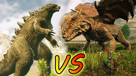 Godzilla Vs Dragon