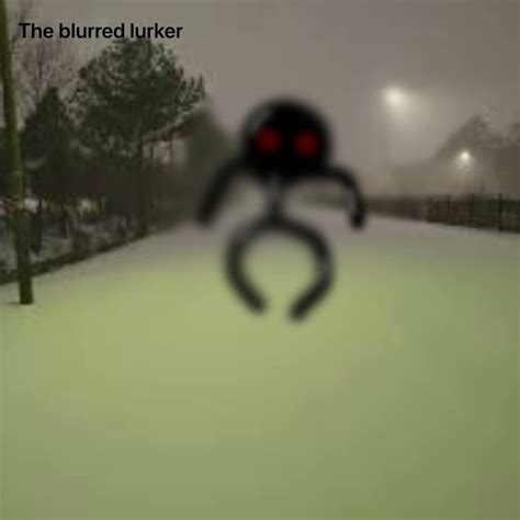 Fanmade Trevor Henderson Creature The Blurred Lurker Youtube