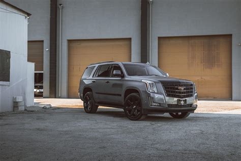 Blacked Out Cadillac Escalade Chicago Pd