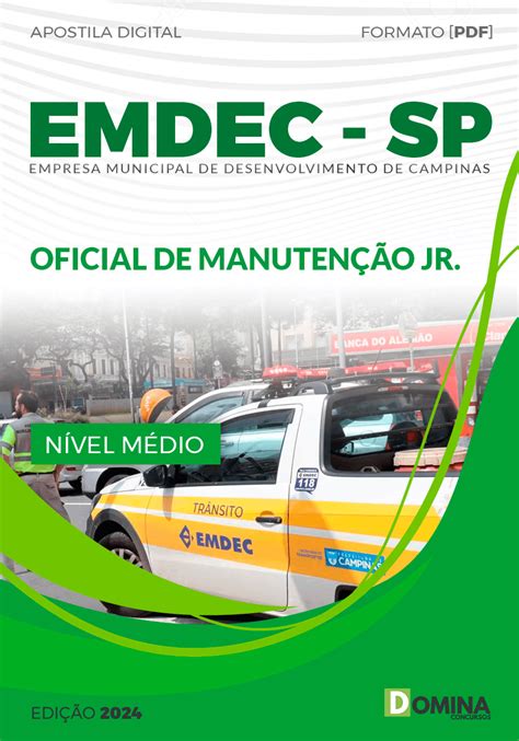 Apostila Emdec Sp Oficial Manuten O