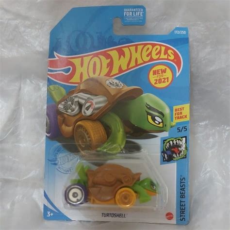 Hot Wheels Turtoshell Street Beasts Turtle Helix Wheels Shopee Philippines