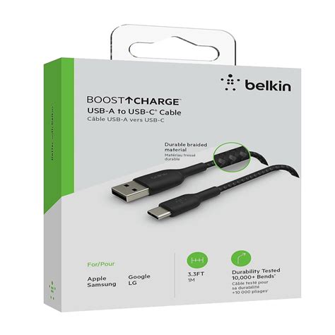 Belkin Boostcharge Braided Usb C Charger Cable Bm Innovations