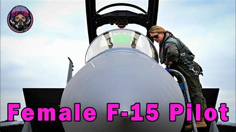 Female F 15 Pilot Youtube