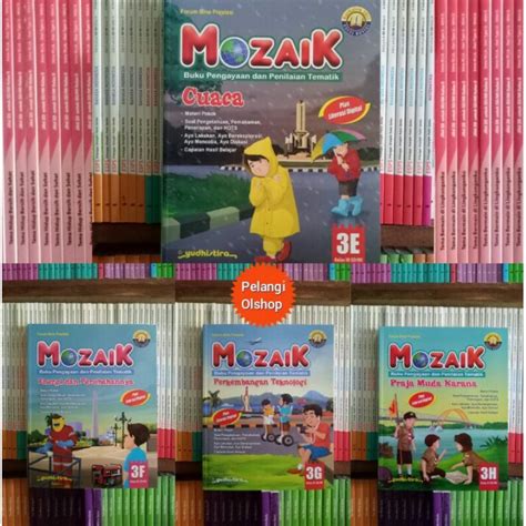 Jual Buku Mozaik Sd Mi Kelas E F G Dan H Revisi K N Yudhistira