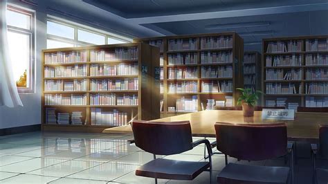 Anime, Silla, Libro, Biblioteca, Fondo de pantalla HD | Peakpx