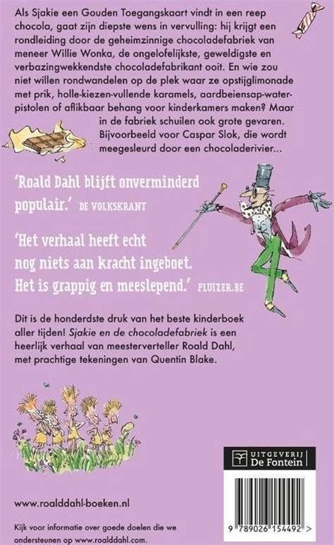 Sjakie En De Chocoladefabriek Roald Dahl Boeken Bol