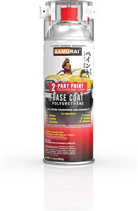 Amazon Samurai Part Polyurethane Base Coat Spray Paint For Car