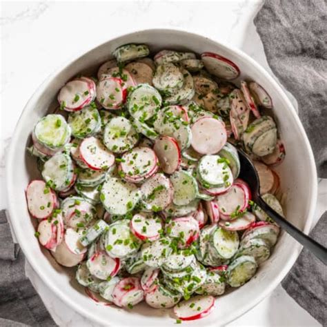 Cucumber Radish Salad The Endless Meal