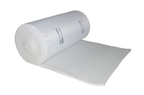 Polyester Synthetic Fiber Solid Glue Ceiling Filter Media With Nonwoven