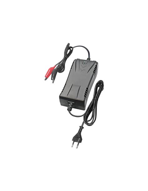 Lead Acid Battery Charger 24v 1a With Alligator Clip Connectors Extracell