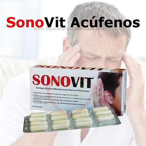 Sonovit C Psulas Act A Contra Ac Fenos Mareos Y Desequilibrios