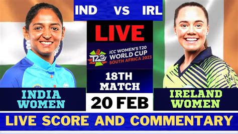 Live Indw Vs Irew India Women Vs Ireland Women Live T Match Icc