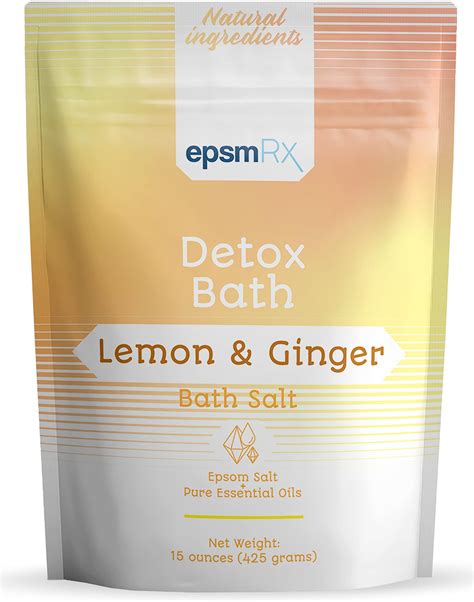 Amazon Dr Teals Ginger Clay Pure Epsom Salt Bath Soaking