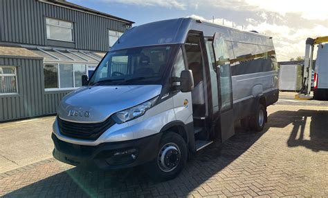 Latest IVECO Daily Minibus Demonstrator North England NETV