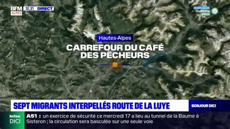 Hautes Alpes Sept Migrants Interpell S Sur La Route De La Luye