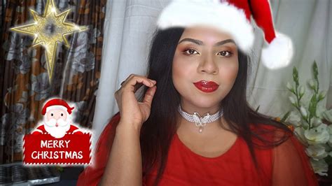 My Christmas Look Step By Step 🎄🎄🎄🎄 Youtube