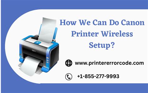 How We Can Do Canon Printer Wireless Setup?