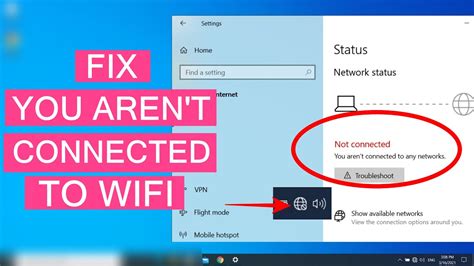 You Are Not Connected To Any Networks Fixed On Windows 10 11 Fix