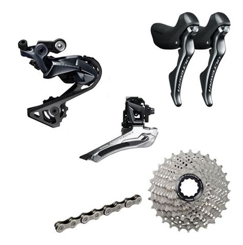 Kit Transmisión Shimano Ultegra R8000 Bicicletas Ruta Scott Cuotas