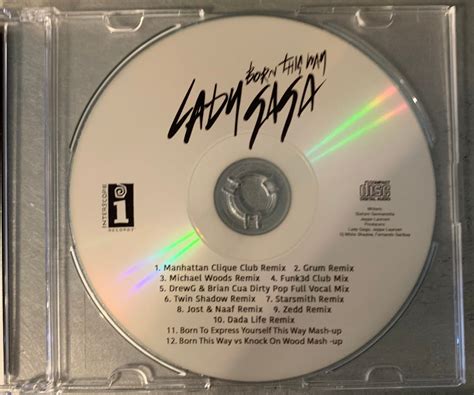 Lady Gaga Born This Way The Remixes Part 2 Cd Borderline Music