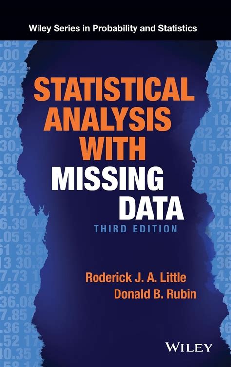 amazoncom statistical analysis  missing data wiley series