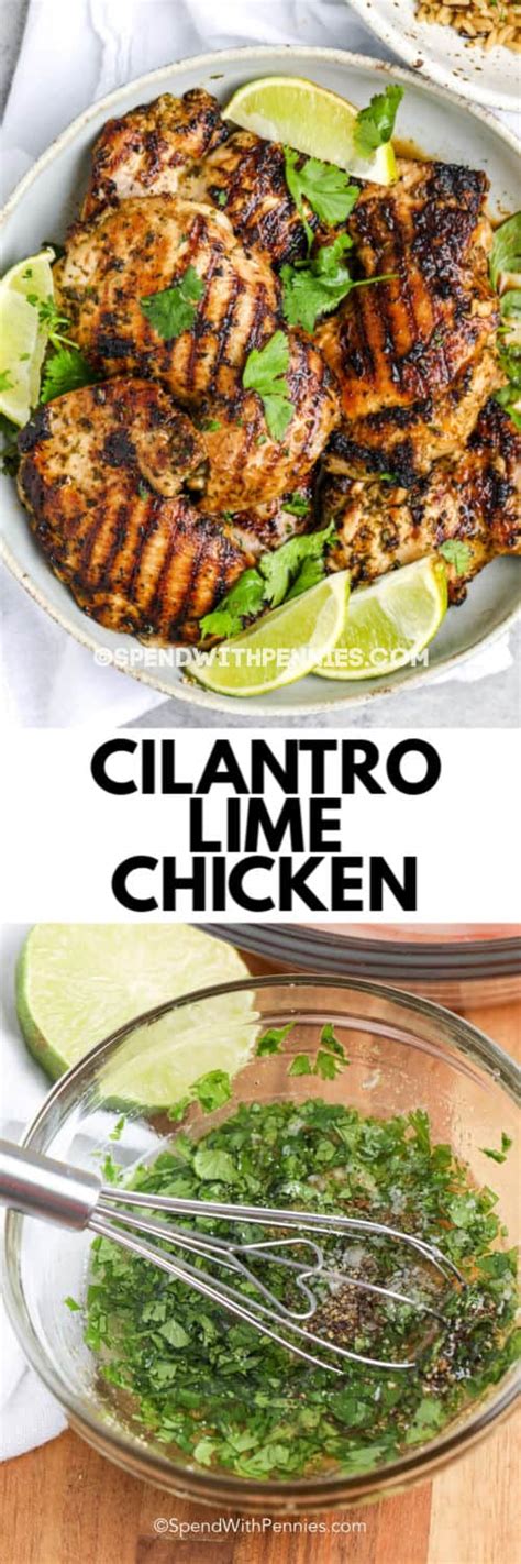 Pollo Al Cilantro Y Lima