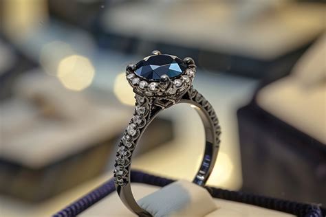 Comment Choisir La Parfaite Bague De Fian Ailles Avec Un Diamant Noir