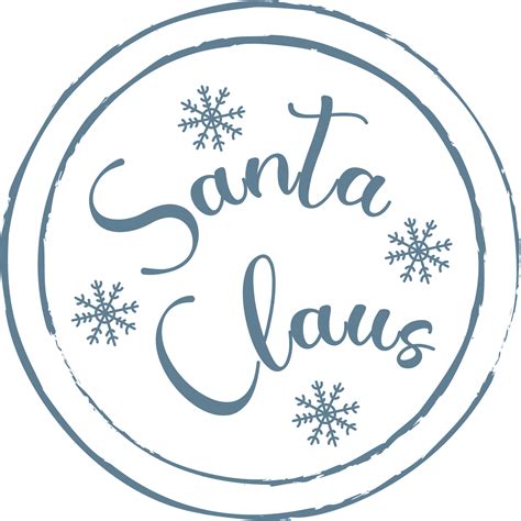 Postage stamp of Santa Claus. Christmas stamp for an envelope 12301329 PNG