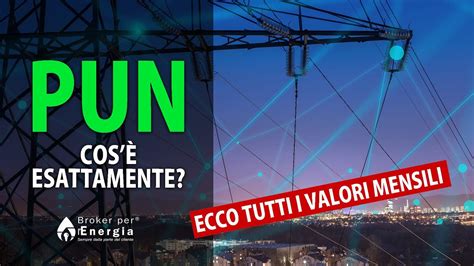 Prezzo PUN Oggi Prezzo Unico Nazionale Energia Elettrica YouTube