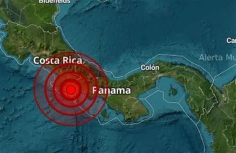 Video Fuerte sismo de magnitud 5 9 sacude la frontera entre Panamá y