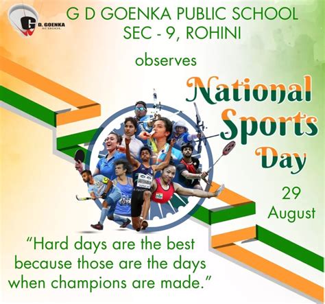 National Sports Day - GD Goenka Rohini