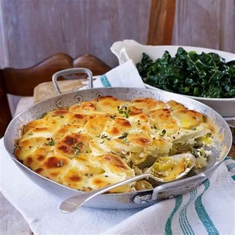 Jamie Oliver Leek And Potato Gratin Recipe British Recipes Book