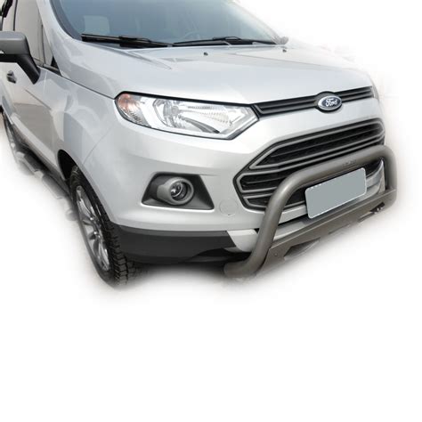 Kit Quebra Mato E Estribo Grafite Ecosport 2018 2019 2020 2021