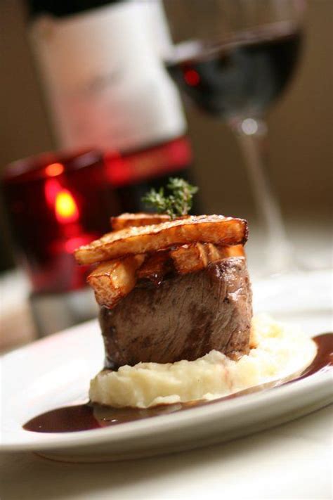 Fillet Of Lancashire Beef With Celeriac Chips At Market Restaurant