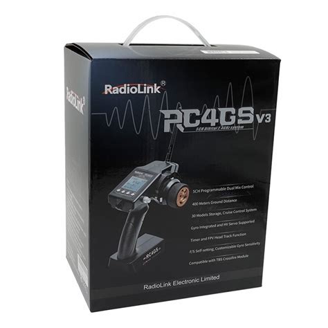 RadioLink 5 Channel 2 4GHz RC Transmitter W R6FG 6 Channel Gyro