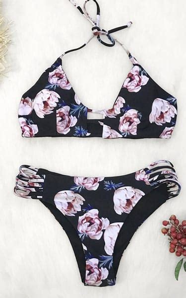 Flower Bud Reversible Bikini Bestfashionhq Sexiz Pix