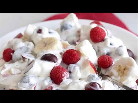 Creamy Fruit Chat Recipe How To Make Cream Fruit Chat Fruits Salad