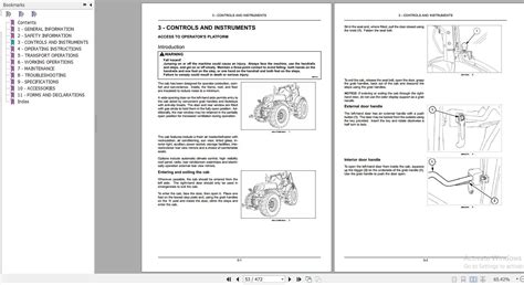 New Holland T7 230 T7 245 T7 260 Tier 4b Final Tractor Operator S Manual 47789212 Auto