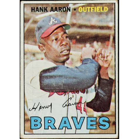 Hank Aaron Topps Pristine Auction