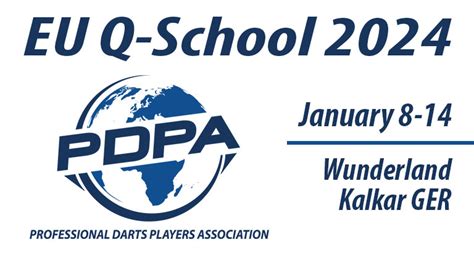 Aankomend Weekend Pdc Q School 2024 Met 9 Oranjebar Spelers Aan De Oche