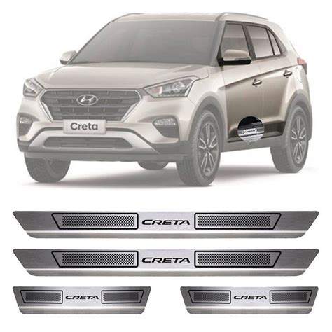 Soleira De A O Inox Escovado Hyundai Creta Portas