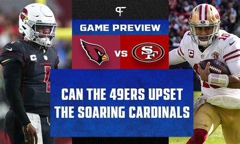 Arizona Cardinals Vs San Francisco 49ers Matchups Prediction For The Nfc West Showdown