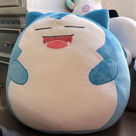 Squishmallows Toys Nwt Pokmon Snorlax Squishmallow Poshmark